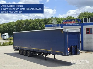 Kögel Semitrailer Curtainsider Mega 2018 te koop