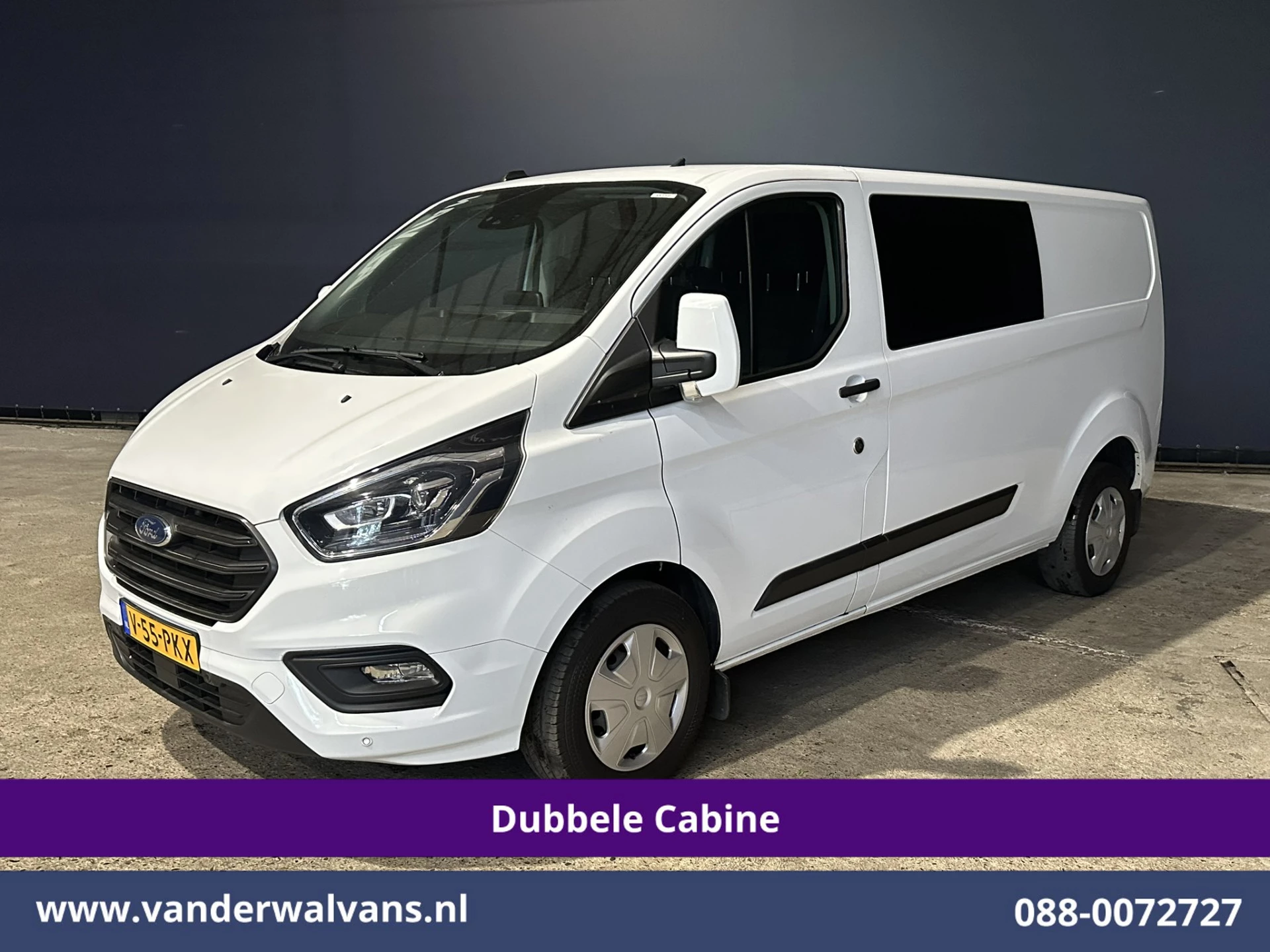 Ford Transit Custom 2019 - 2.0 TDCI 131pk Automaat L2H1 Dubbele Cabine Euro6 Airco | 6-Zits | Camera | Navigatie | Apple Carplay image 12