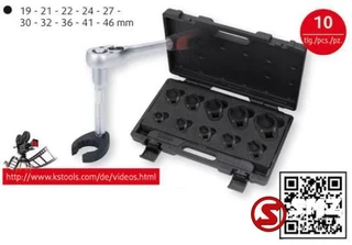 Diversen N/A - Open opsteekringsleutelset 19-46 MM 10PCS bild 2