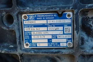 ZF N/A 2015 - 12AS2330OD TGS 8x4  81.32004-6395 afbeelding 6