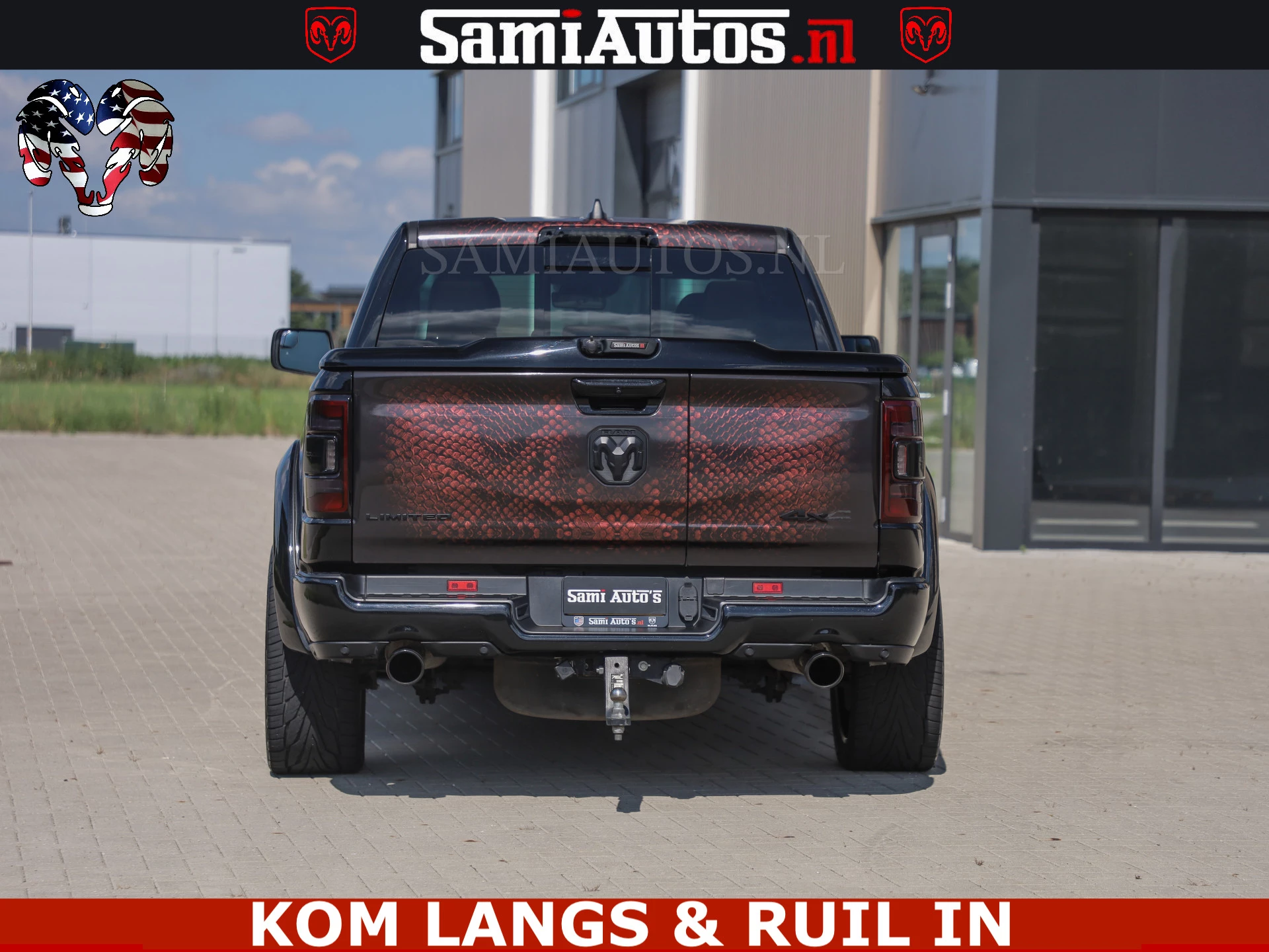 Dodge Ram Pick-Up 2023 - COBRA HULK PACK | 5.7 V8 402 PK | LIMITED EDITION | HUD | LUCHTVERING | BOM VOL | zdjęcie 47