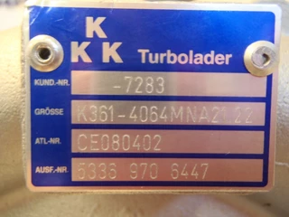MAN N/A - 53.36970-6447 TURBO KKK 12 L 360 HP obrazek 3