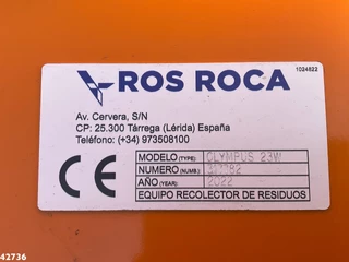 DAF FAN CF 340 Terberg RosRoca 23m³ + AE weegsysteem 2022 - N/A изображение 17