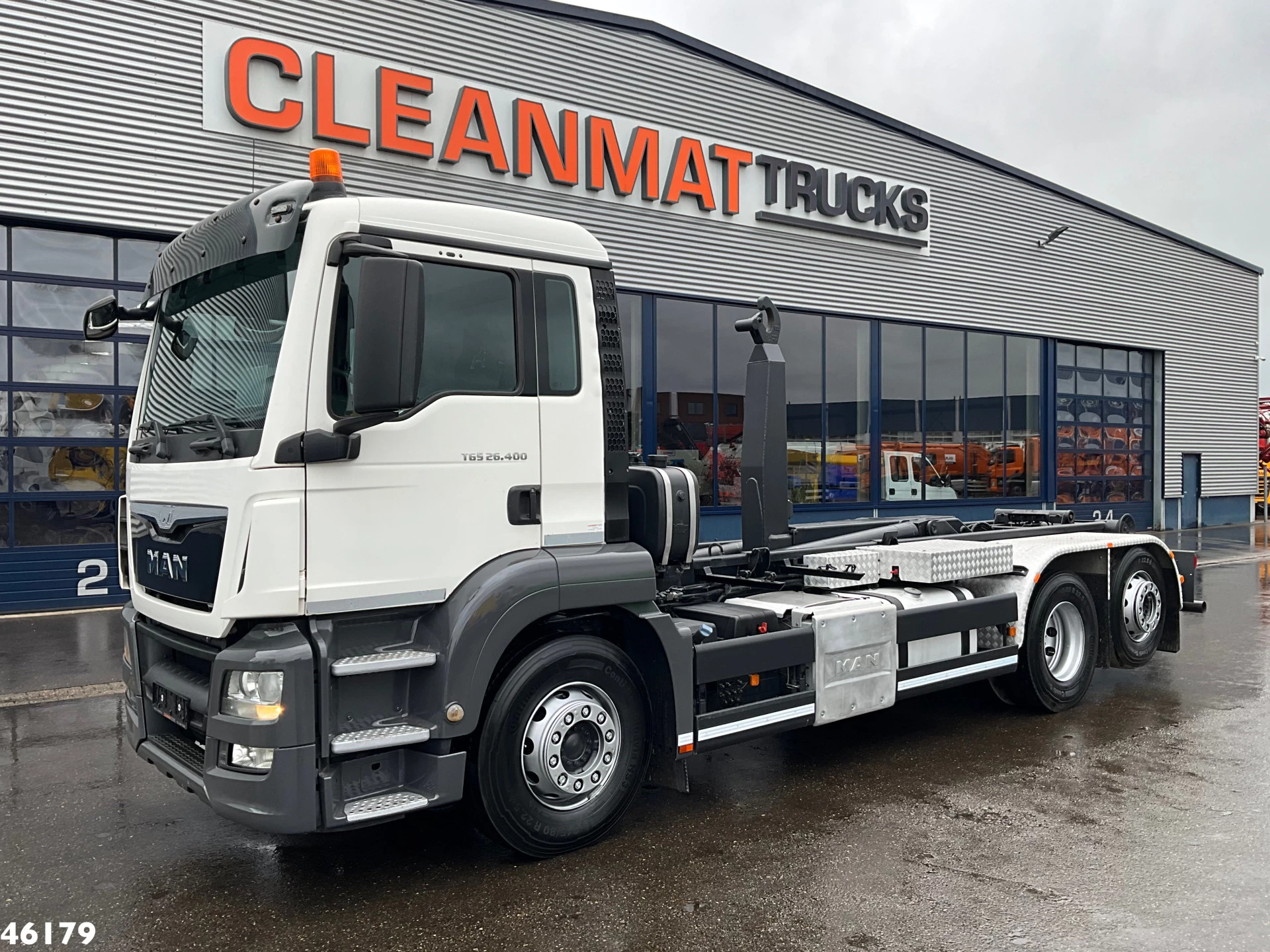 MAN TGS 2015 - 26.400 Euro 6 Retarder VDL 21 Ton haakarmsysteem imagem 6
