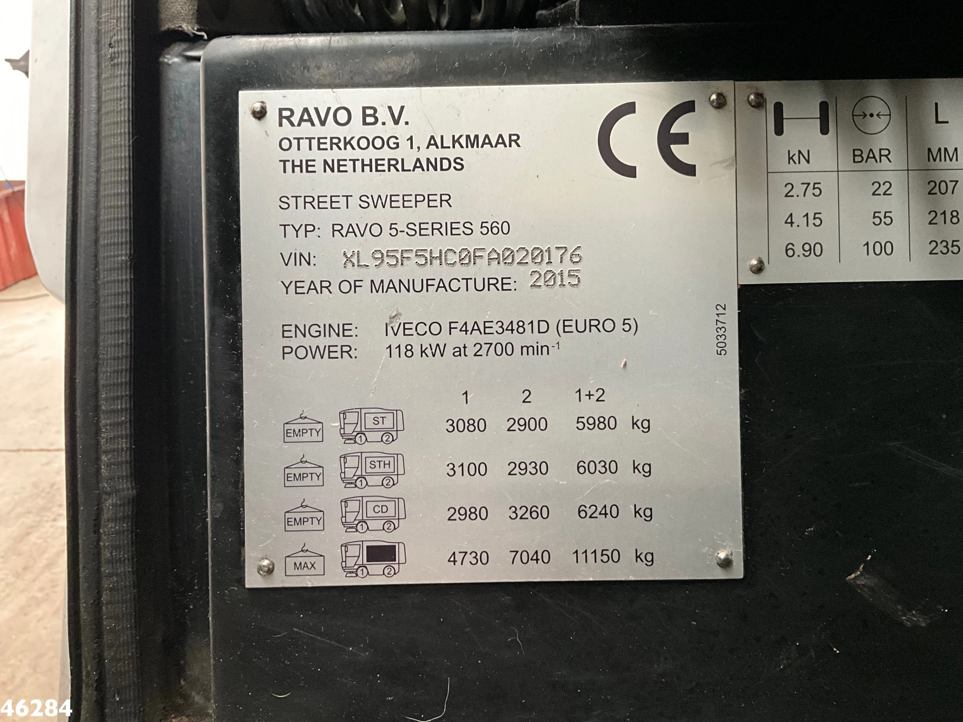RAVO 560 with 3-rd brush 2015 zdjęcie 19