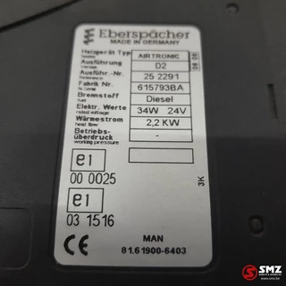 MAN N/A 2008 - Occ standverwarming Airtronic D2 MAN zdjecie 5