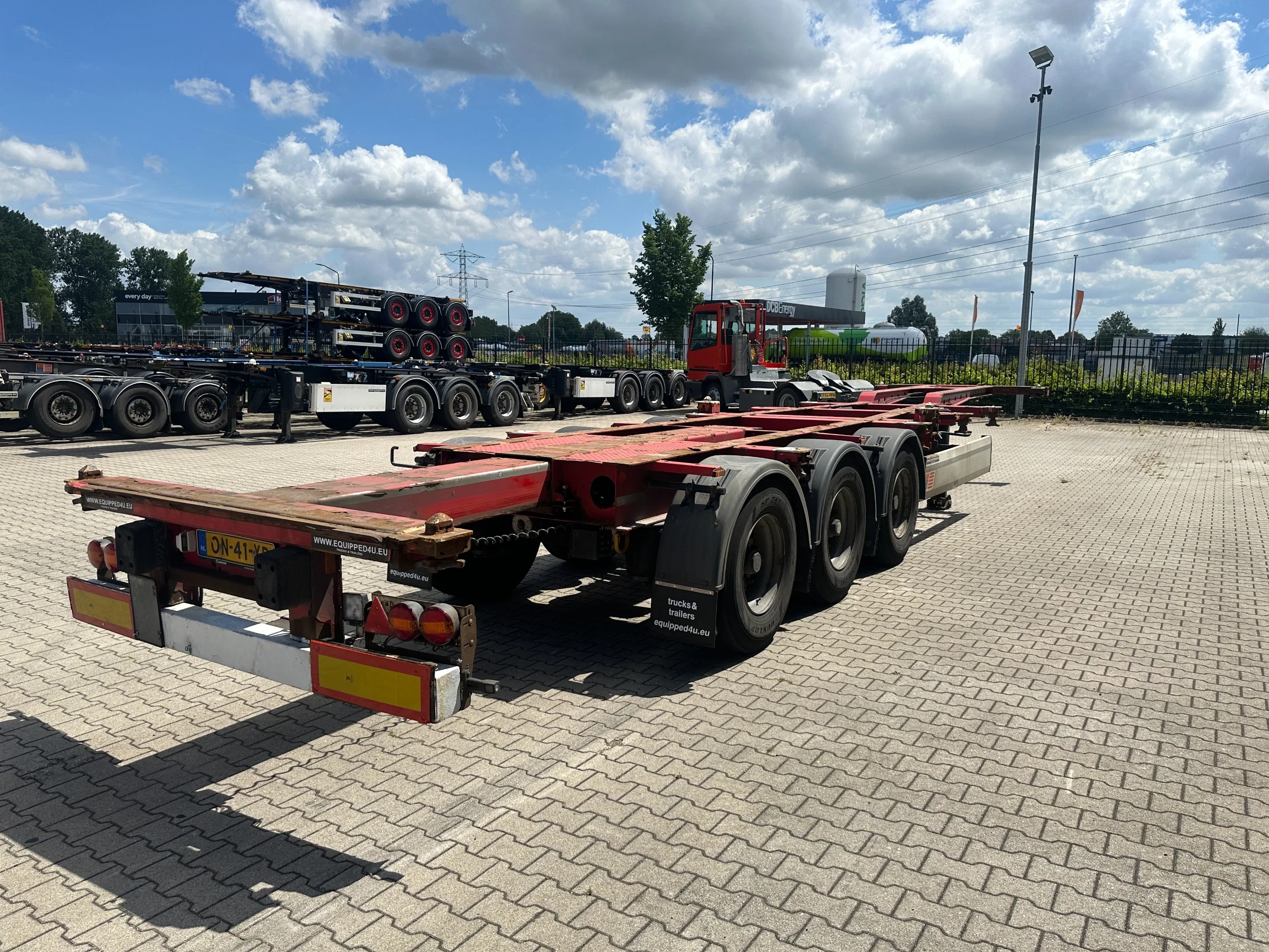 Krone 2015 - 40FT HIGH CUBE / BPW / DRUMBRAKES / NL-CHASSIS afbeelding 9