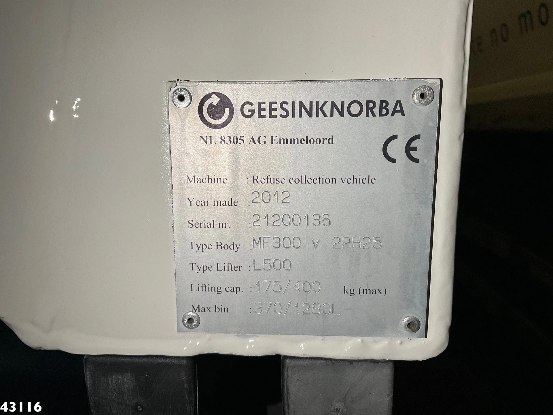 Volvo FE 350 Euro 6 NORBA MF 300 22m³, 2 compartimenten 2024 image 28