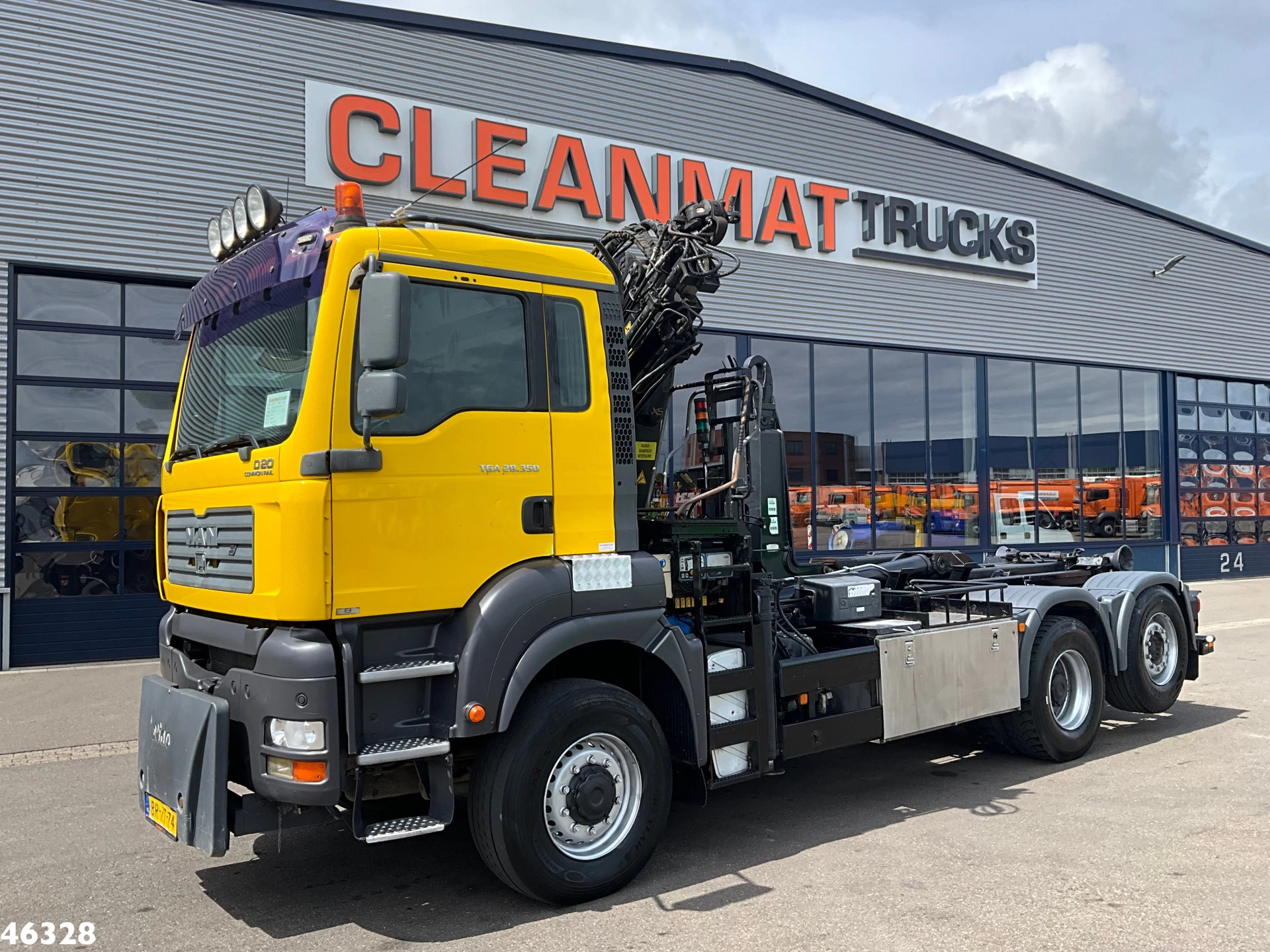 MAN TGA 2006 - 28.350 6x4 Hiab 12 Tonmeter laadkraan obrázek 3