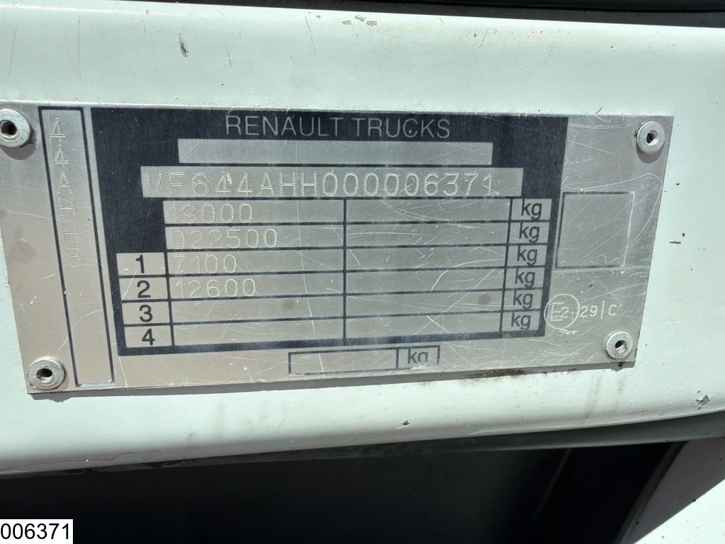 Renault 2012 - Midlum 270 Dxi EURO 5, Telma, Luchtgeveerd image 7