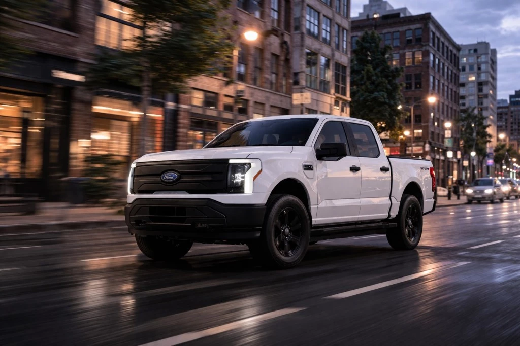 Ford F-150 2026 - Usa LIGHTNING PRO / Extended Range 131 KwH accu / 3.500 KG trekgew zdjęcie 2