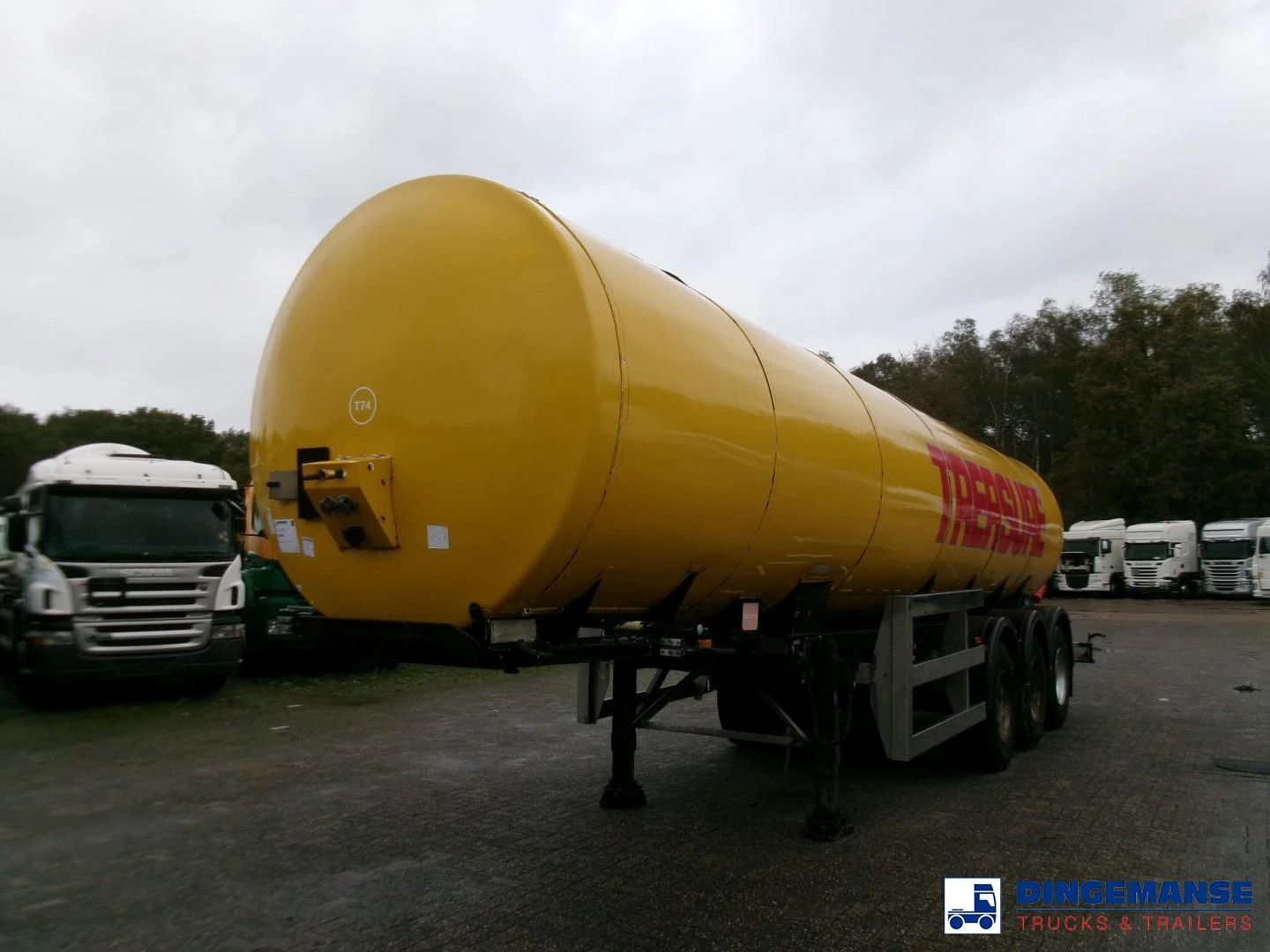 Clayton Food (beer) tank inox 30 m3 / 1 comp 1994 immagine 1