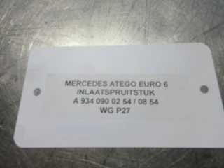 Mercedes-Benz - A 934 090 02 54 // A 934 090 08 54 INLAATLUCHTBUIS EURO 6 OM936LA afbeelding 3 miniatuur