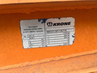 Krone N/A 2003 - SZC 20 FT / SAF + Disc obrazek 8