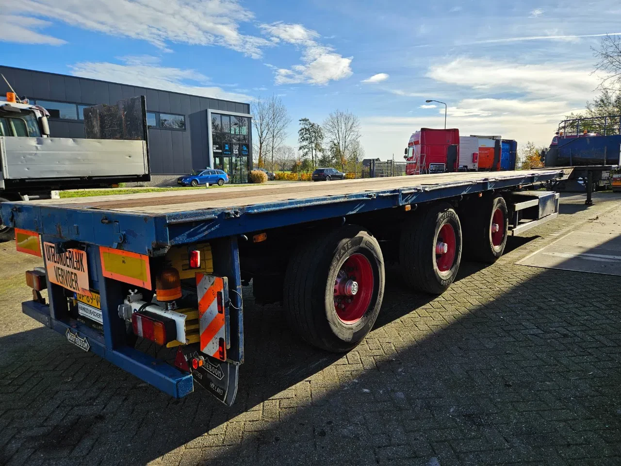 Nooteboom 1999 - OVB 45 03V Extendable till 21.40 meter 3x Steering Bild 6
