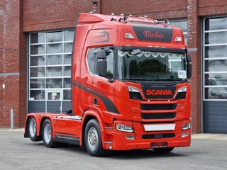 Scania R 2021 - R650 V8 NGS Highline 6x2 - Retarder - Full air - 3.15 WB - Leather te koop
