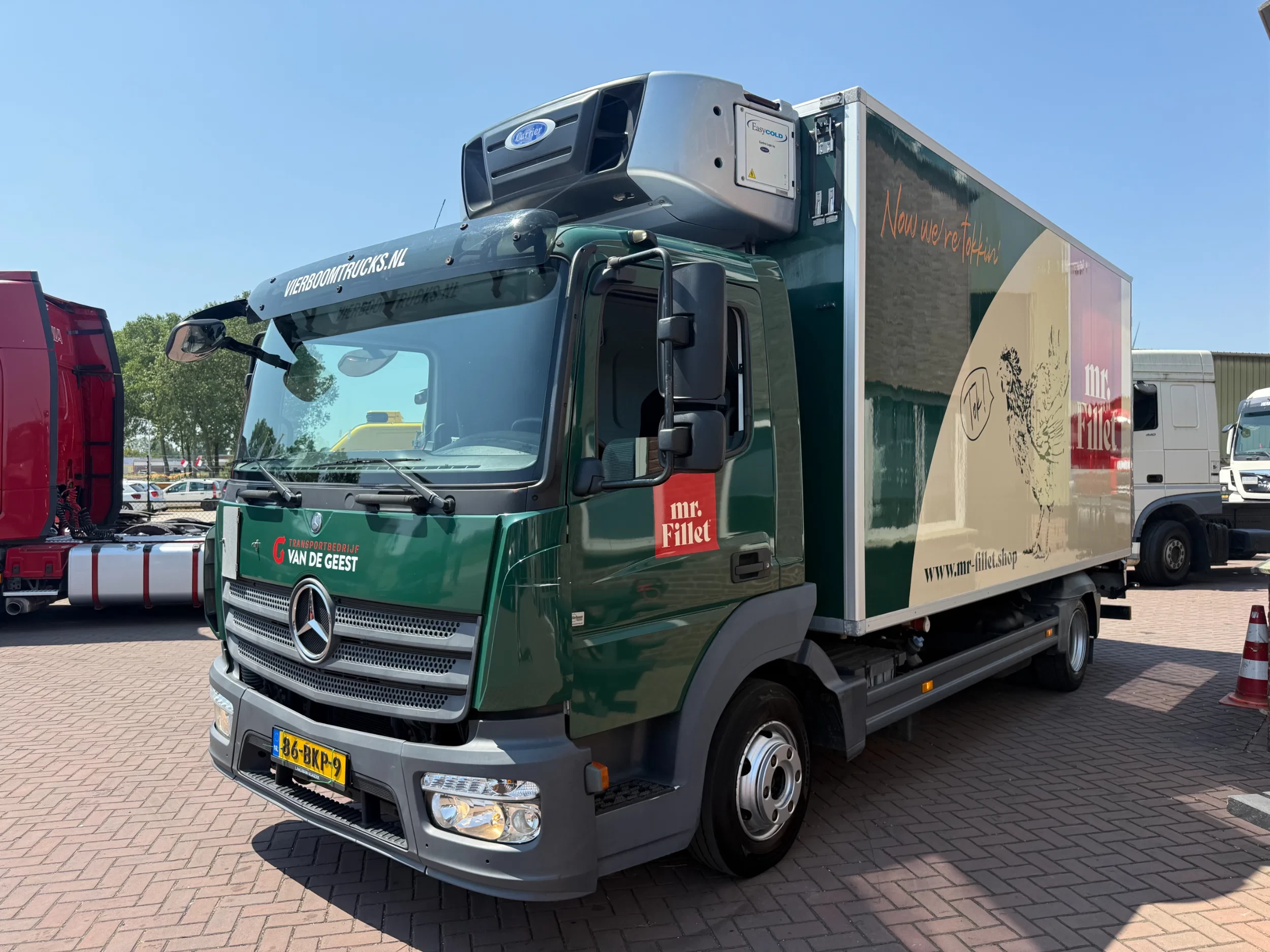 Mercedes-Benz Atego 2014 - Atego 816L Koel-Vries / Carrier Supra 750 / Laadklep afbeelding 2