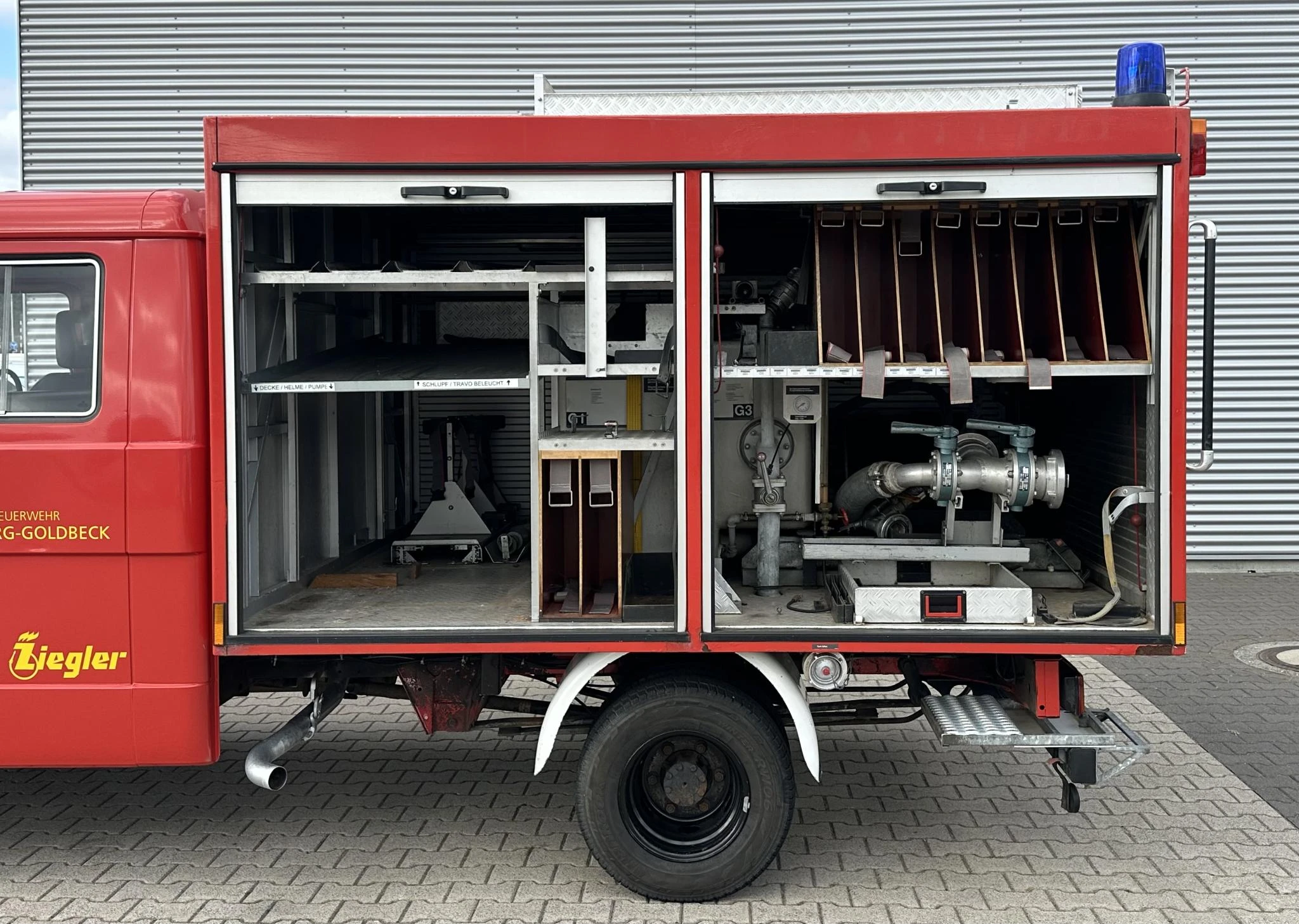 Volkswagen LT 1993 - LT50 Blusvoertuig brandweerwagen brandweerauto afbeelding 7