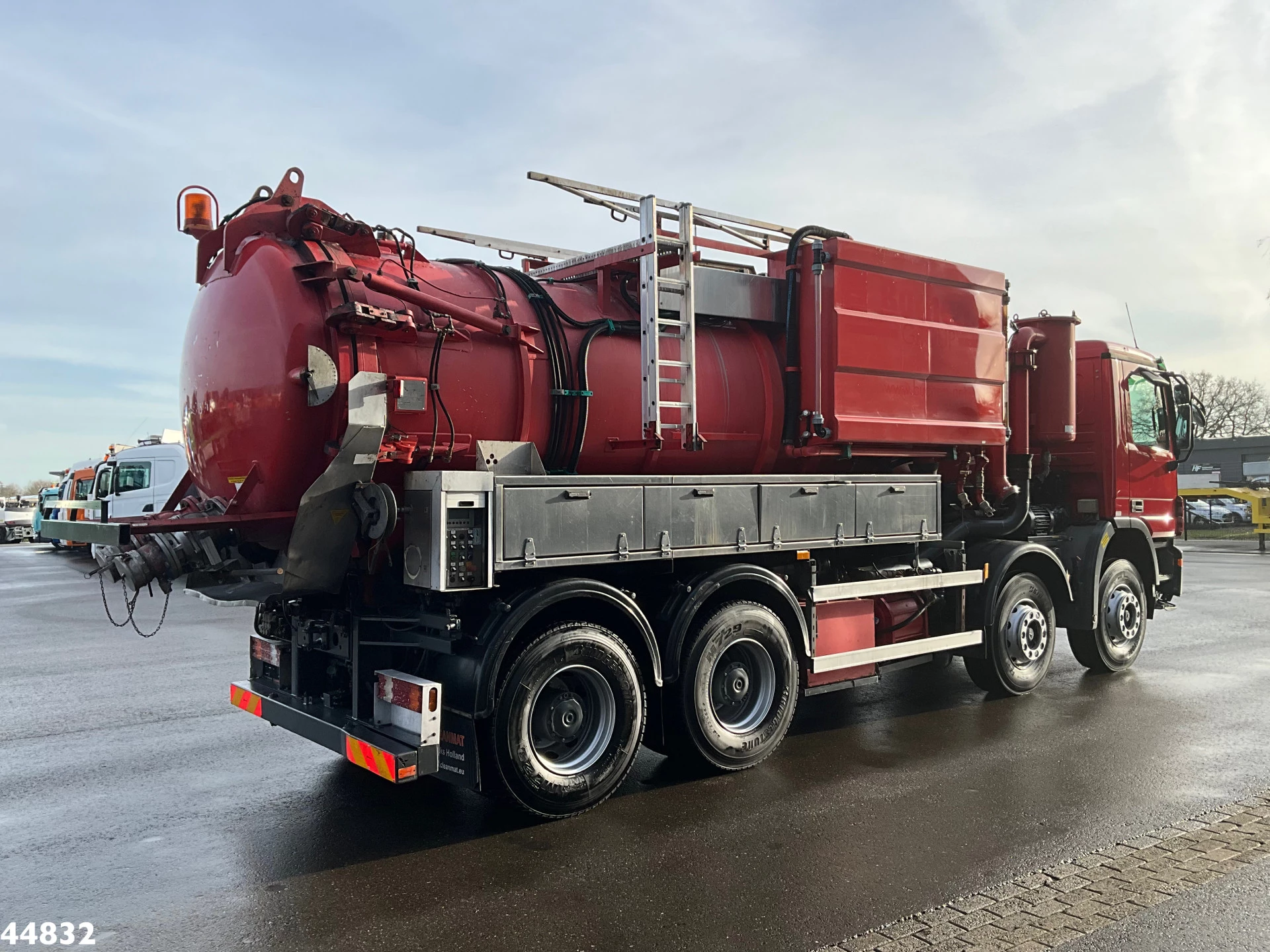 Mercedes-Benz Actros 2007 - 4141 8x4 Kroll Saug/Spul aufbau image 4
