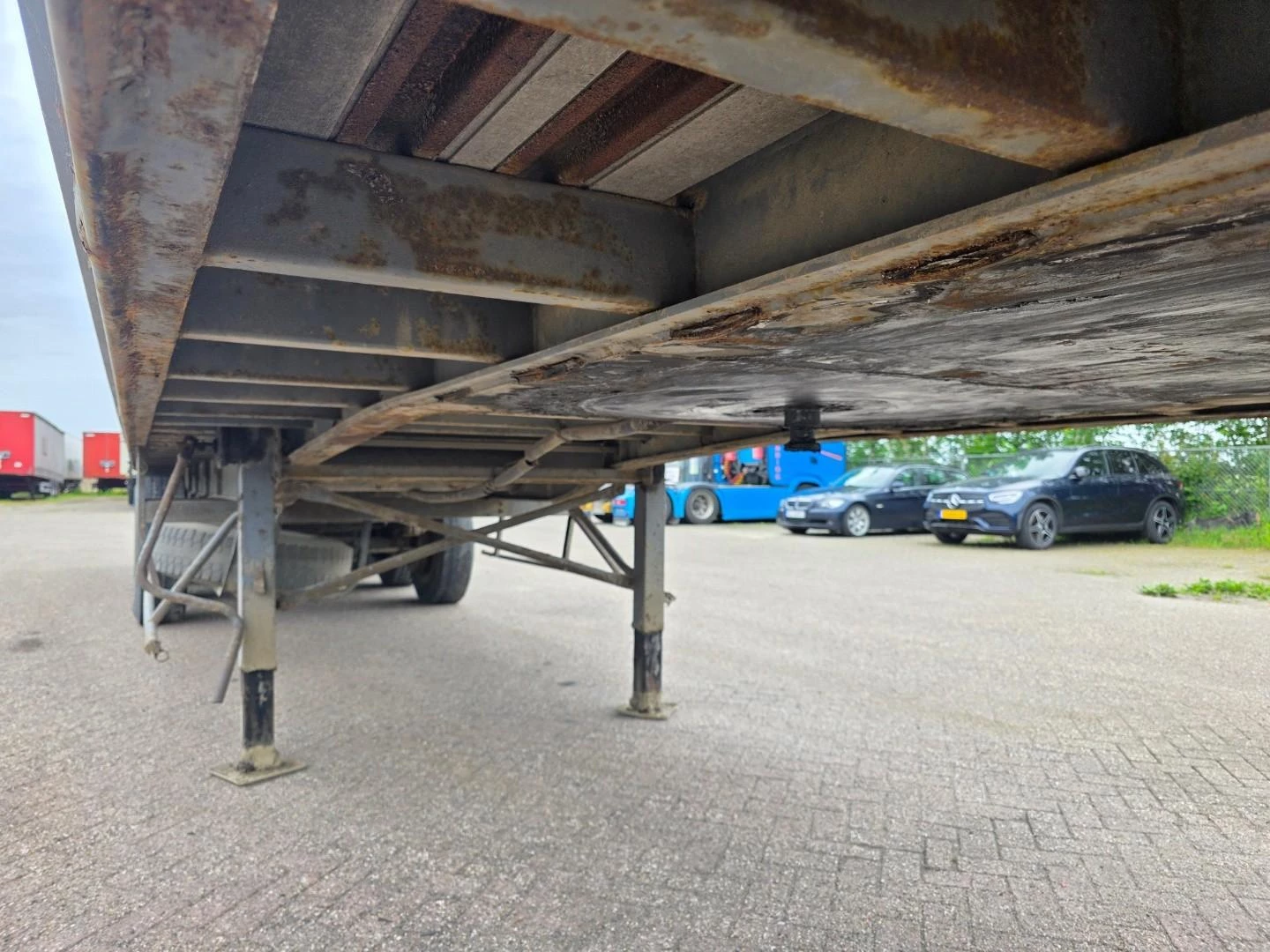 Trouillet DRUM BRAKES – STEELSPRING – WIDESPREAD – CAN ALSO BE SOLD AS FLATBED 1990 afbeelding 10