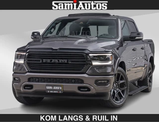 Dodge Ram Pick-Up 2023 - SPORT LARAMIE 5.7 V8 HEMI | LUCHTVERING | 2023 | PANODAK | GROOTSCHERM | DC | TOP KLEUR GRANITE | afbeelding 1 miniatuur