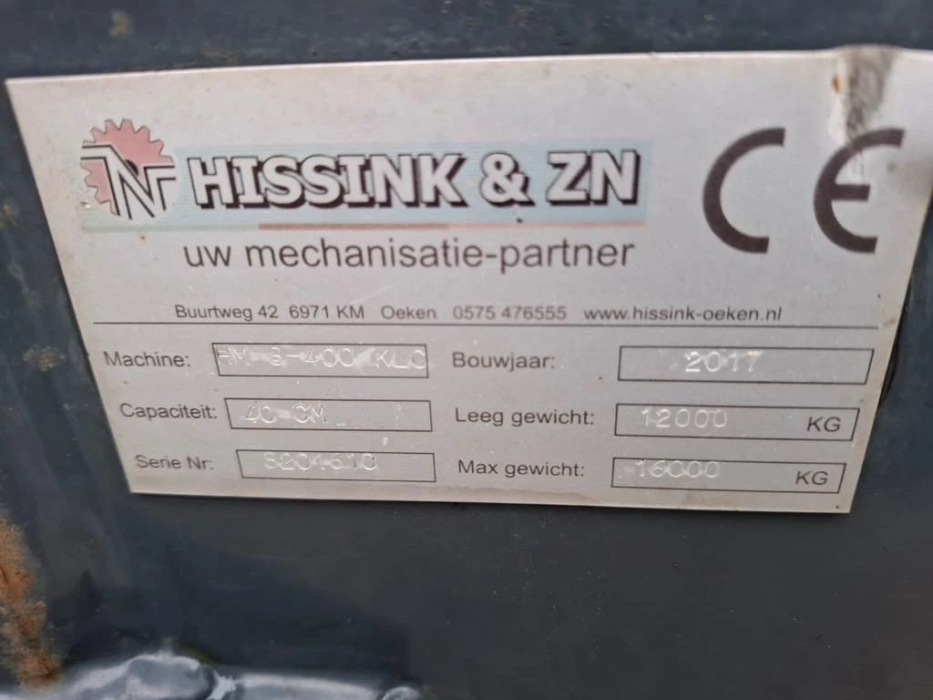 Heizohack 2017 - HM 8-400 KLC chipper combi image 13