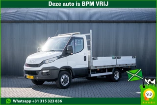 Iveco Daily 2015 - 50C15 3.0L | Open Laadbak | Kraan | Euro 6 | 1ste Eigenaar| 146 PK | 3-Zits image 1