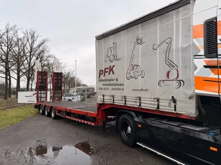 Faymonville 2008 - Forklift Gabelstapler Heftruck semi Hydraulick ramp hefdek te koop