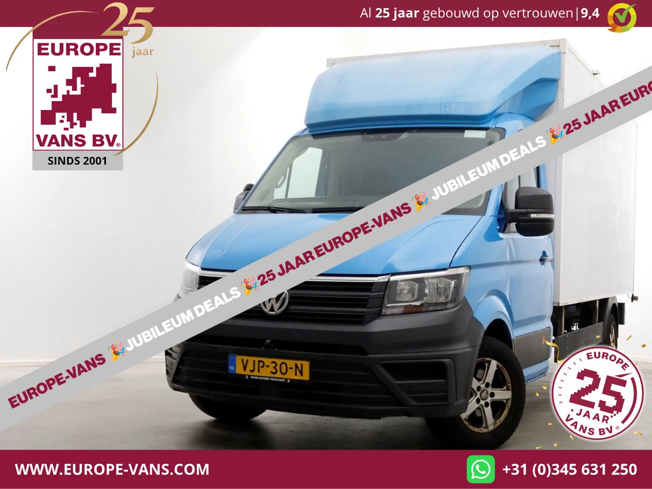 Volkswagen Crafter 2021 - 35 2.0 TDI E6 Bakwagen met achterdeuren 2-Persoons 03-2021 imagem 1