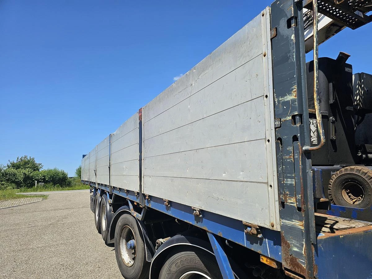 Pacton t4-001 / 4 AXLE TRAILER /2 LIFT AXLES /2 STEERING AXLES/ INCL CRANE KENNIS 14 TON MOVEBAL. 2004 Bild 25