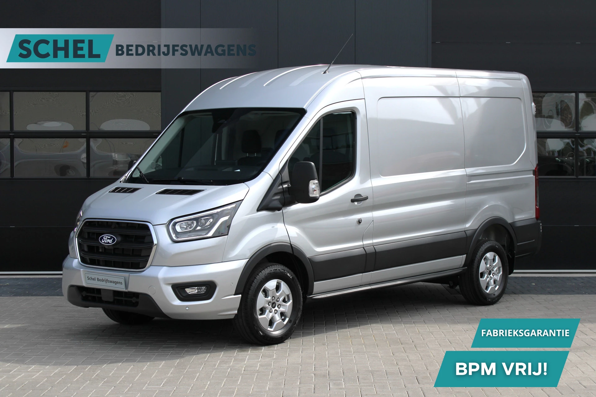 Ford Transit 2024 - 350 2.0 TDCI L2H2 Limited 165pk - Adaptive Cruise - Xenon - Navi - Blind Spot - 360 camera - Rijklaar afbeelding 1