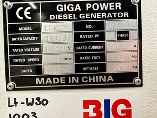 Giga power LT-W30GF 37.5 kVA silent generator 2023 - N/A bild 18