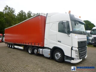 Volvo FH 2020 - + Krone 460 6x2 Euro 6 + Curtain side trailer SD afbeelding 2 miniatuur
