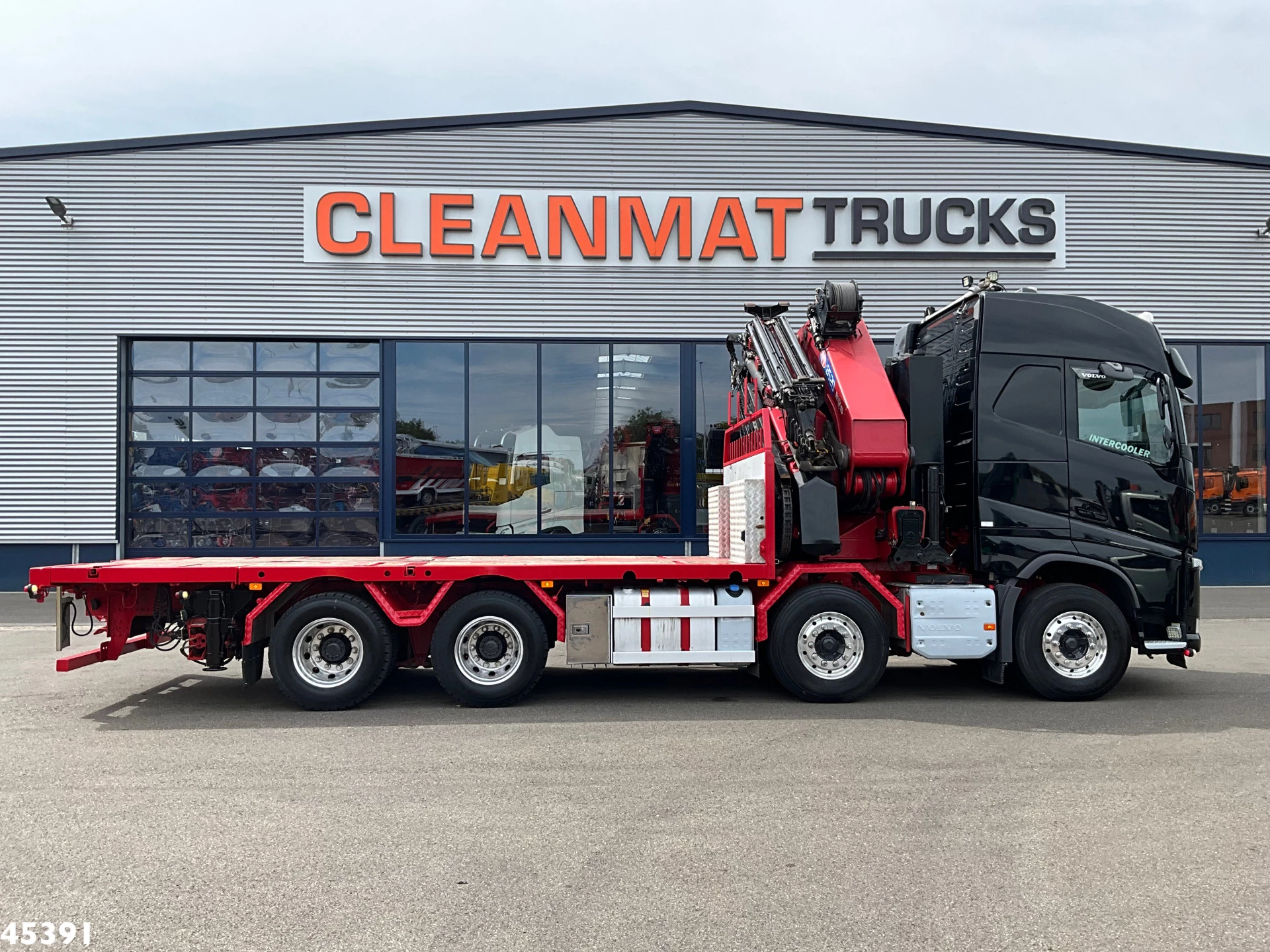 Volvo FH 2016 - 540 8x4 HMF 85 Tonmeter laadkraan + Fly-Jib Just 222.786 km! imagen 6