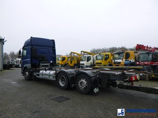 DAF CF 460 6X2 Euro 6 container chassis 20 ft + Krone drawbar trailer 20 ft 2016 image 3 thumbnail