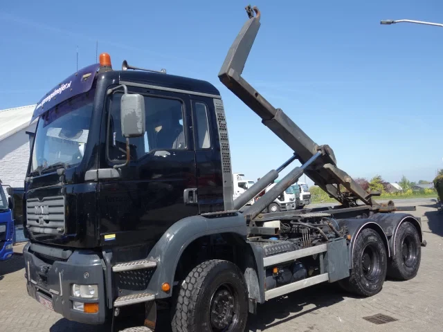 MAN TGA 2004 - 33.430 waf hooklift,VOOR5.50 METER CONTAINERBAKKEN obrázek 17