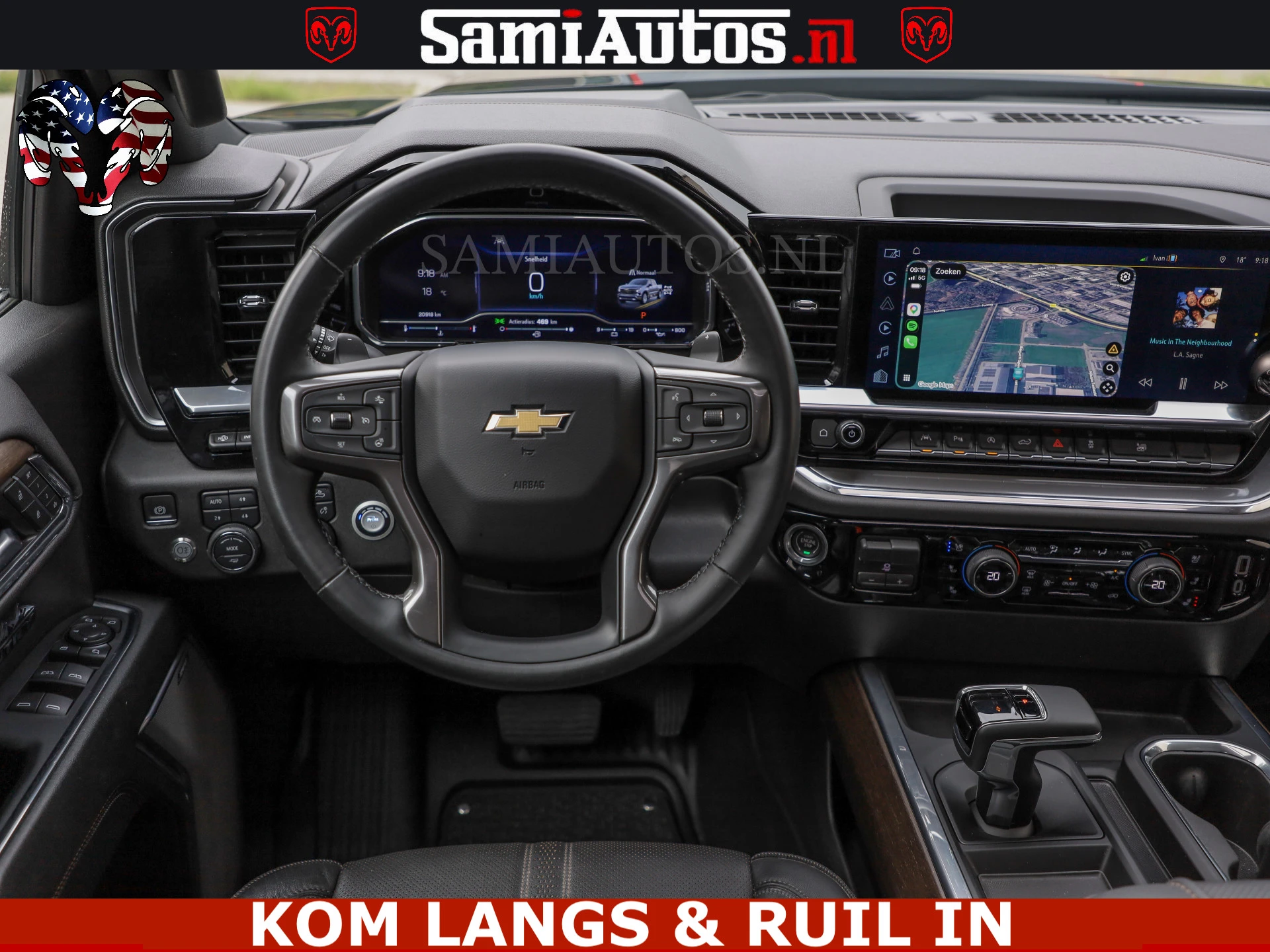 Chevrolet Silverado 2024 - HULK PACK | BEAST | HUIF | BLACK OPS | BOM VOL | GARANTIE TOT 24-01-2028 | DC 5 PERSOONS | afbeelding 52