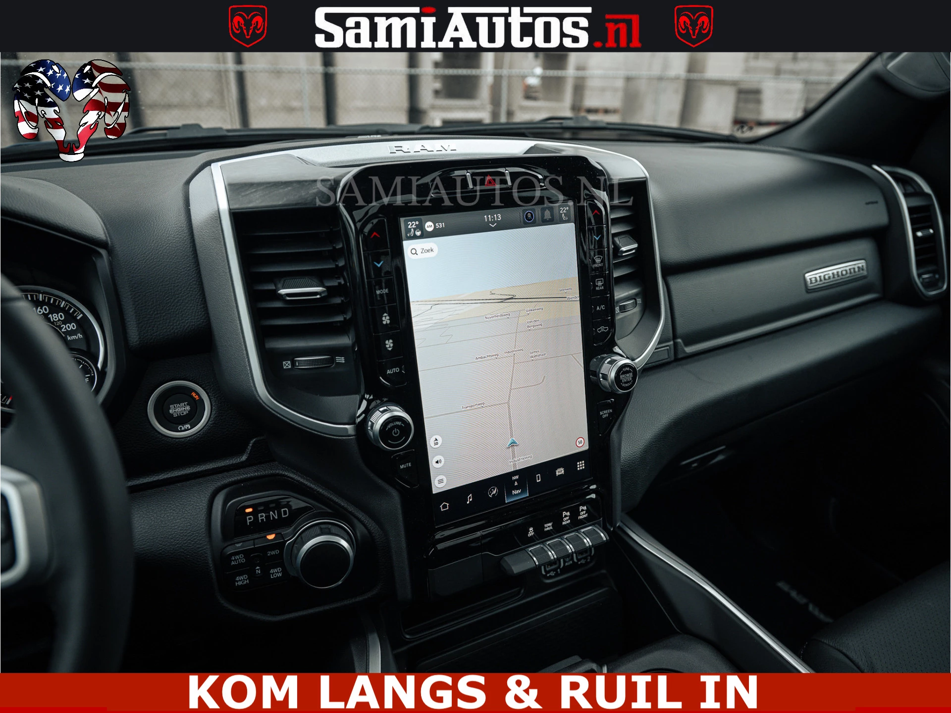 Dodge Ram Pick-Up 2024 - SPORT | 5.7 V8 4x4 HEMI | PANORAMA DAK | GROOTSCHERM 12 INCH | LPG | Patriot Blue immagine 29