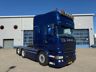 Scania R 2014 - R730 V8 / RETARDER / 676803 KM / BOOGIE / NAVI / LEATHER / XENON / FRIDGE / ALCOA / FULL-SPOILER / AUTOMATIC / EURO-6 / 2014 afbeelding 2 miniatuur