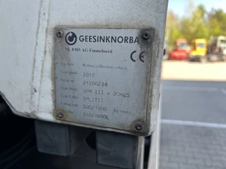 DAF CF 75 220 EEV 2012 - / Geesink GPM3 = 20 m3 bild 9