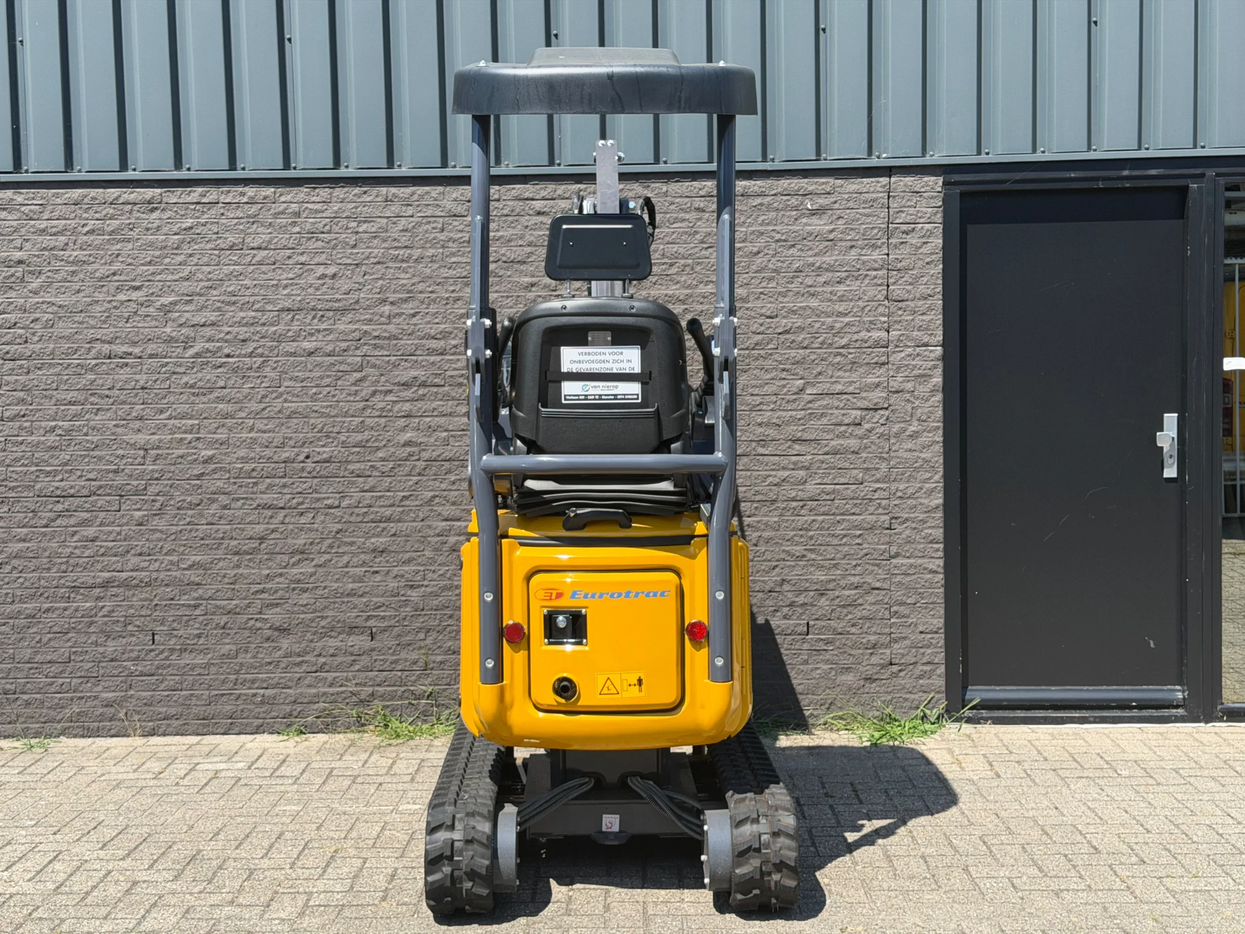 Eurotrac 2026 - HE12 Rupsgraafmachine + Joysticks & KUBOTA motor 6x OP VOORRAAD afbeelding 5