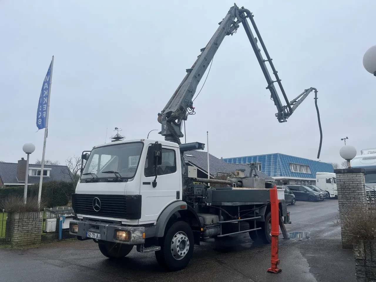 Mercedes-Benz SK 1922 1991 - PUTZMEISTER M22 MANUAL FULL STEEL SPRING NEW TYRES afbeelding 2