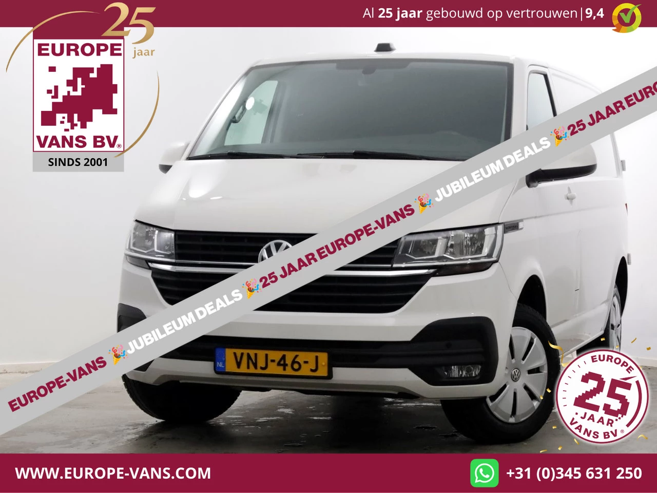 Volkswagen Transporter 2022 - T6.1 2.0 TDI 150pk DSG-Automaat L1H1 Airco/Camera 01-2022 zdjęcie 1