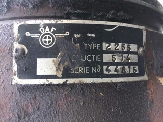 DAF N/A 1976 - TYPE: 2255 RATIO 5.14 изображение 2