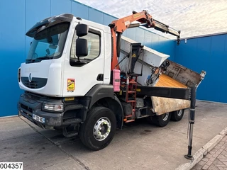 Renault 2008 - Kerax 410 Dxi 6x4, Palfinger, Tri-benne, Retarder, Remote afbeelding 2 miniatuur