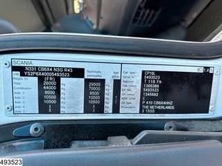 Scania P 2018 - 410 6x4, EURO 6, Hiab, Remote, Retarder obrazek 9