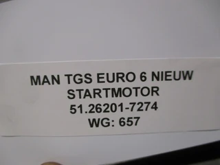 MAN - 51.26201-7274 STARTMOTOR EURO 6 NIEUW!!! obrázek 3 náhled