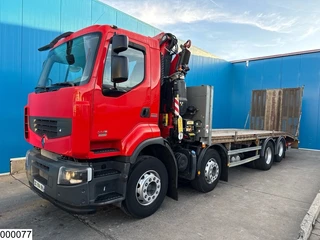 Renault 2014 - Lander 380 Dxi 8x2, EURO 5, Fassi, Remote afbeelding 2 miniatuur