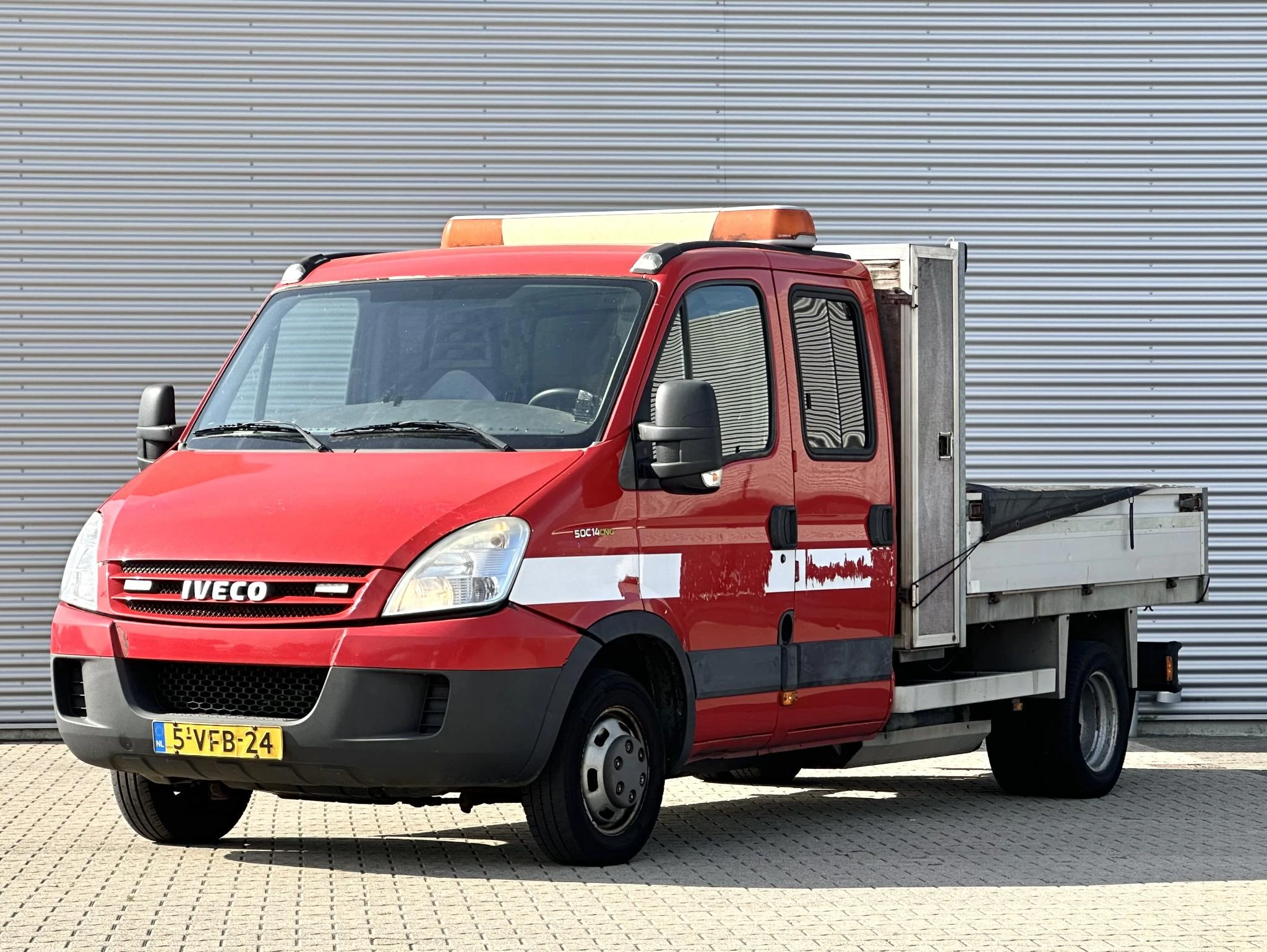 Iveco Daily 2009 - 50C14GD 435 CNG/benzine openlaadbak afbeelding 1