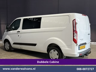Ford Transit Custom 2023 - 2.0 TDCI 131pk L2H1 Dubbele Cabine Euro6 Airco | 6-Zits | Cruisecontrol | 2550kg Trekhaak afbeelding 8
